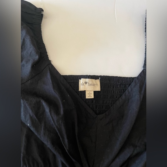 derek heart Black Cutout Mini Off Shoulder Dress - Picture 2 of 6